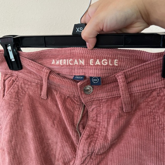American Eagle Outfitters Dusty Rose Corduroy Skirt - Picture 4 of 4
